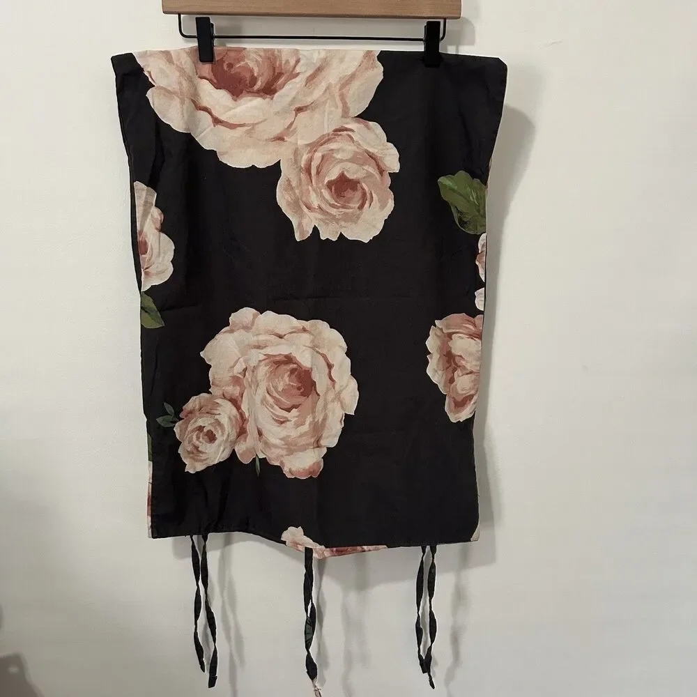 Emily & Meritt Pottery Teen Barn Bed of Roses Standard Pillow Sham Country Boho
